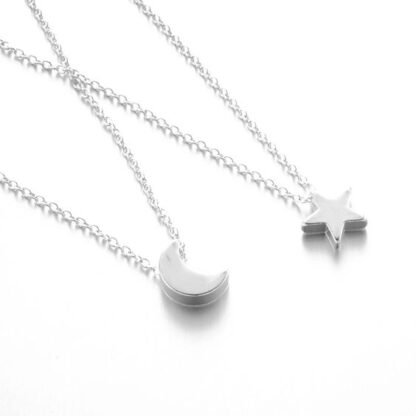 collier etoile argent