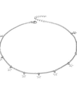 collier etoile argent