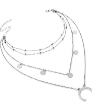 collier ras du cou argent