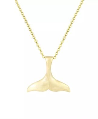 collier baleine or