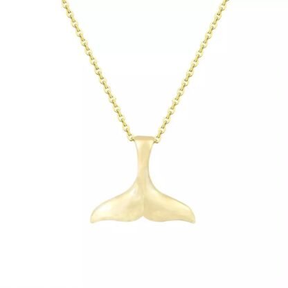 collier baleine or