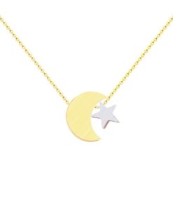 collier lune or