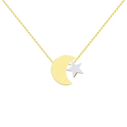 collier lune or
